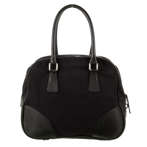 PRADA | Cinghiale Trimmed Canapa Bowler - Picture 2 of 5